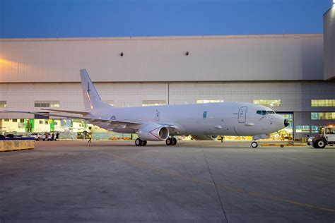 Boeing Debuts The First P 8A Poseidon Aircraft For New Zealand