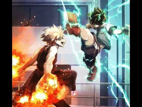 Deku Fighting Bakugo