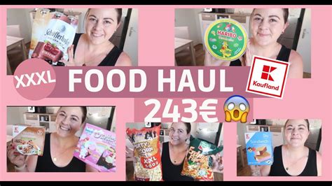 Xxxl Food Haul Wocheneinkauf Kaufland Fr Ulein Jasmin Youtube