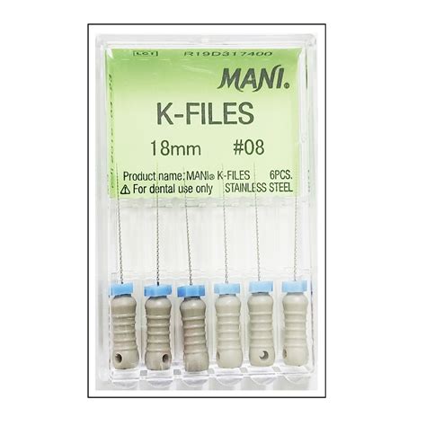 Buy Mani K Files Mm Dental Endo