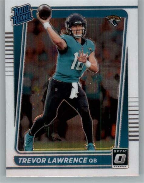 Amazon Football Trading Card NFL 2021 Donruss Optic 201 Trevor