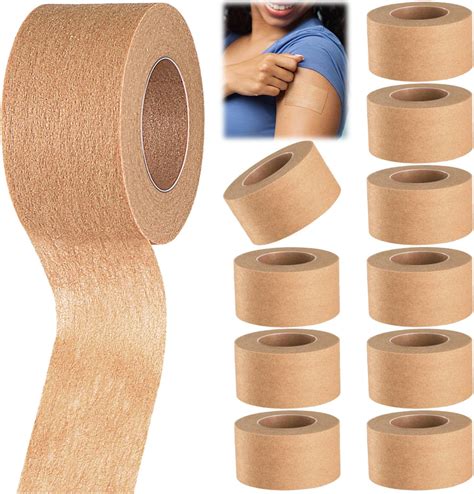 Amazon Threlaco Rolls Micropore Tan Tape Skin Tape Adhesive