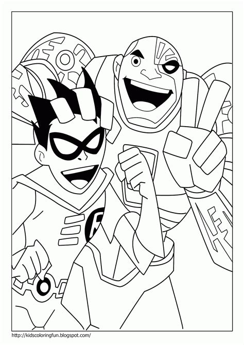 Coloring Pages Of Beast Boy Teen Titans Go - Coloring Home