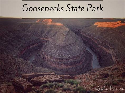 Visiting Goosenecks State Park Girl on a Hike