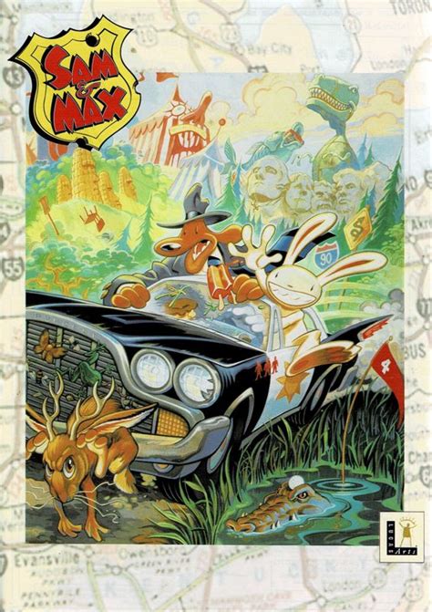 Sam Max Hit The Road Box Cover Art Mobygames