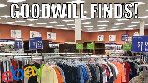 Thrifting Local Goodwill Finding Stuff To Sell On Ebay And Amazon Fba Youtube