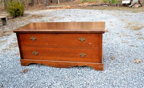 Vintage Cedar Chest Hope Chest Franklin Shockey White Cedar