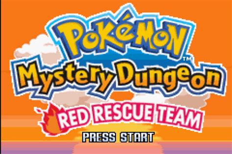 Game: Pokémon Mystery Dungeon: Red Rescue Team [Game Boy Advance, 2005, Nintendo] - OC ReMix