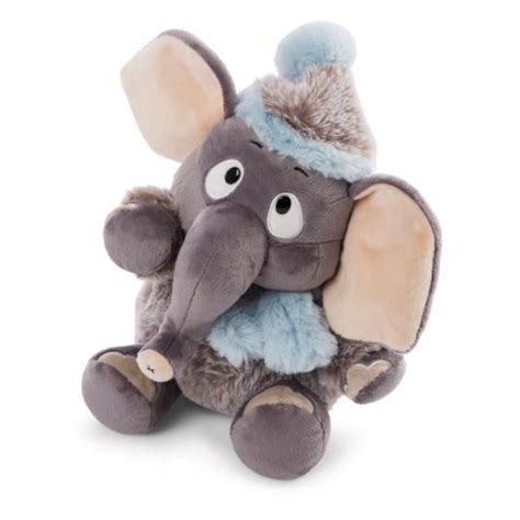 Nici peluche éléphant Amadou junior 25 cm orange Cdiscount Jeux Jouets