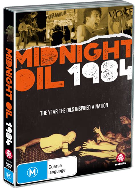 Midnight Oil 1984 Dvd Madman Entertainment