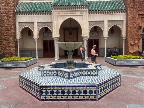 Morocco Pavilion Courtyard Reopens With All New Tilework Wdw News Today