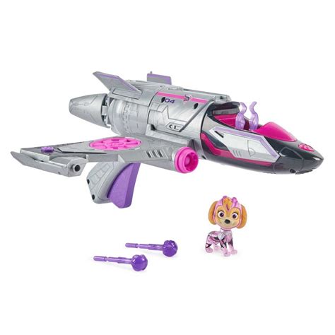 Paw Patrol The Mighty Movie - Skye's Deluxe Transforming Rescue Jet ...