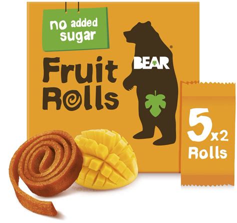 Bear Fruit Rolls Mango Multipack 5x20g What S Instore