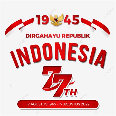 Logo Kemerdekaan Indonesia Ke 77