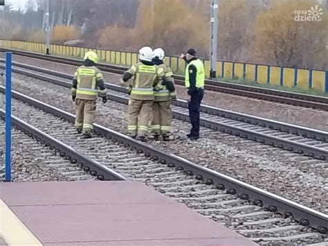 zdjęcia Tragiczny wypadek na torach kolejowych w Gąsocinie