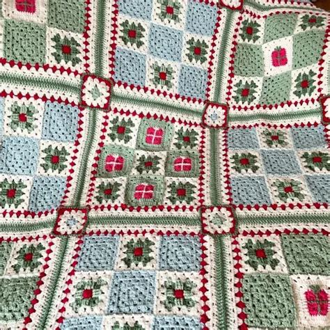 The Noel Nine Patch Blanket Weave Crochet