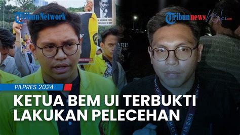 Ketua Bem Ui Melki Sedek Huang Terbukti Lakukan Kekerasan Seksual