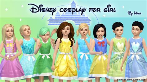 Sims 4 Disney Princess Clothes