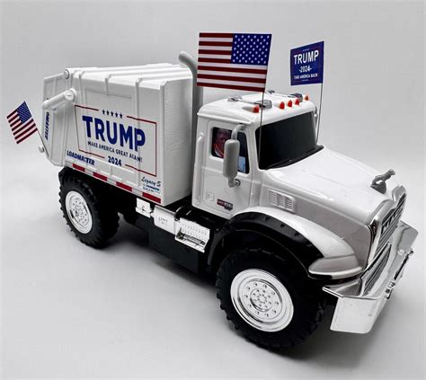 President Trump Garbage Supporters RC Truck Remote Control MAGA 1 24