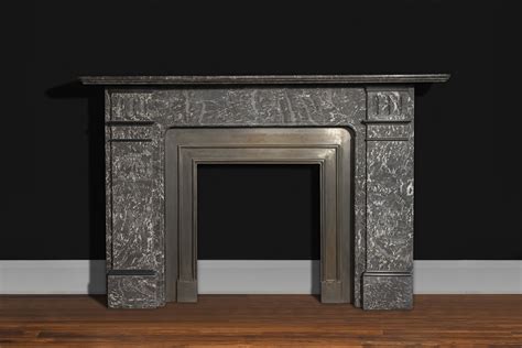 Edwardian Grey Marble Buckley Fireplaces