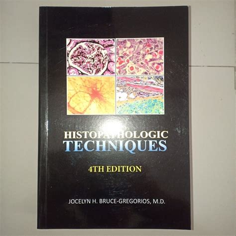 Medtech Medical Technology Book Histopathologic Techniques Th