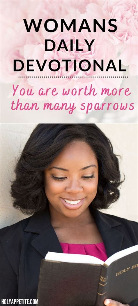 Free Womans Daily Devotional You Are More Valuable Than A Bird