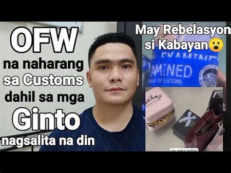 OFW NA NAHARANG DAHIL SA GINTO NAGSALITA NA DIN BWELTA NIYA SA