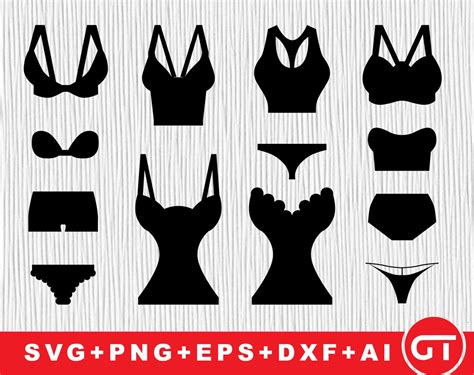 13 Bikini Svg Swimsuit Svg Swimming Costume Svg Beach Wear Bikini