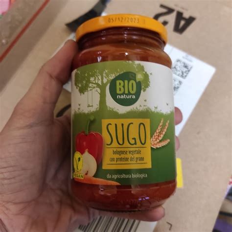 Bio Natura Sugo Bolognese Vegetale Review Abillion