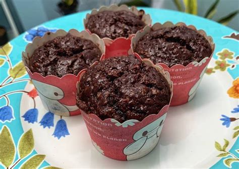 Resep Choco Banana Muffin Oleh Mama Mika Moka Cookpad