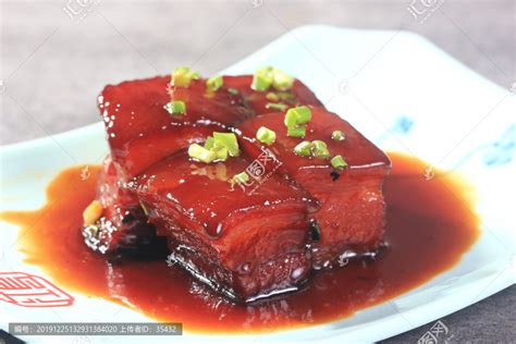 红烧肉商务套餐中国菜系食品餐饮摄影素材汇图网