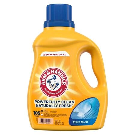 Arm Hammer High Efficiency Laundry Detergent Liquid Clean Burst 4