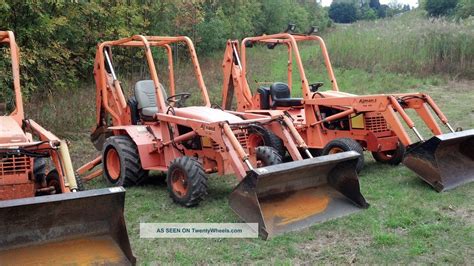 2006 Allmand Tlb 325 25hp Mini Backhoe Loader Tractor Excavator