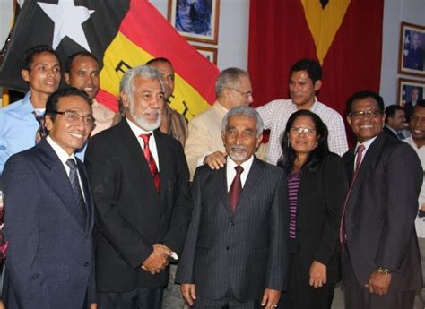 Timor Leste Xanana Gusmão quer equipa forte para ultrapassar