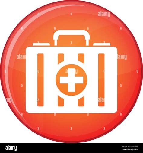 First Aid Kit Icon Flat Style Stock Vector Image Art Alamy