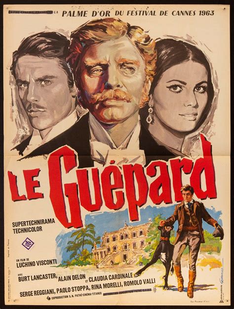 The Leopard (Il Gattopardo) Vintage French Movie Poster