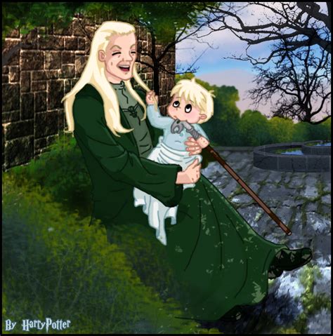 Lucius Malfoy and baby Draco by Harry-Potter-Spain on DeviantArt