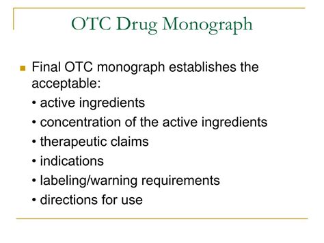 Ppt Over The Counter Drugs Otc Powerpoint Presentation Free