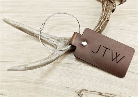 Personalized Luggage Tag Custom Leather Baggage Tag Travel Gift