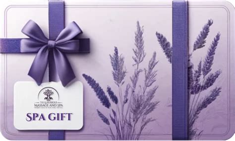 gift card – The Luxurious Massage and Spa