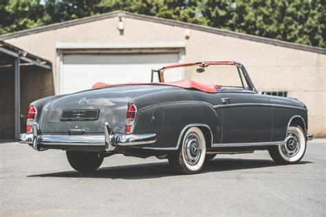 1959 Mercedes Benz 220S Ponton Cabriolet Rock N Roll Classics