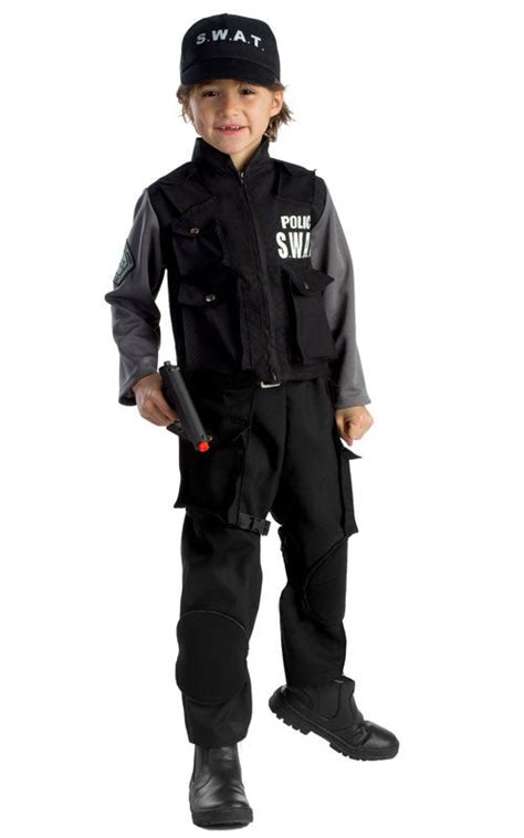 Boys Swat Team Costume Halloween Costumes 4u Kids Costumes