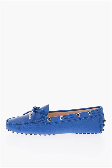 Tod S Leather Boat Deck Shoes Women Glamood Outlet