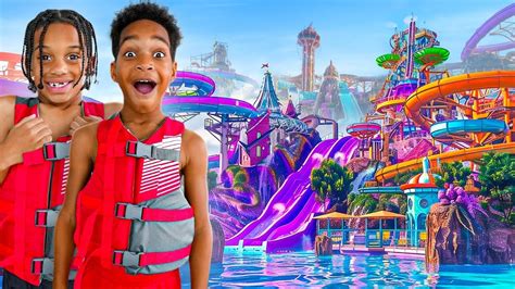 We Went To The Craziest Water Park In The World Youtube