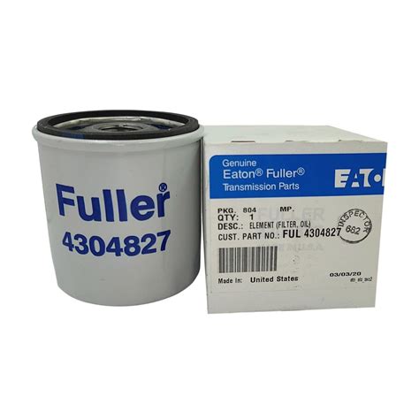 Fuller Cross Reference Oil Filters Oilfilter Crossreference