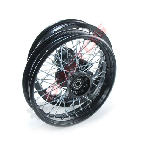 Set de jantes acier supermotard avant 12x1 85 jante arrière 12x2 15