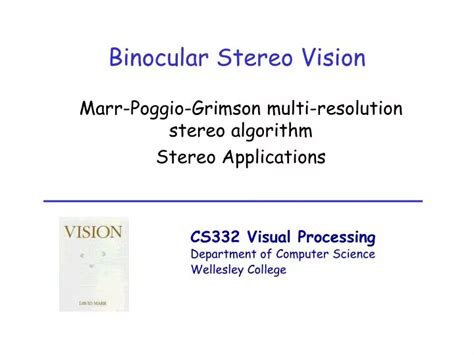 Ppt Binocular Stereo Vision Powerpoint Presentation Free Download