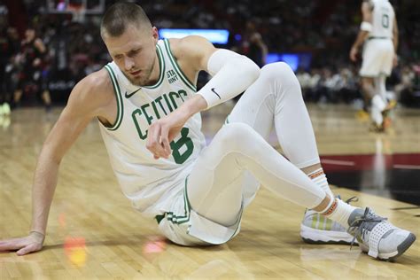 Kristaps Porzingis Current Injury Status For Celtics Cavs Game