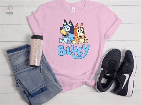 Bluey Shirt Bluey Bingo Shirt Bluey T Shirt Bluey Adult Etsy