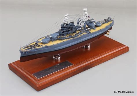 SD Model Makers: 12” USS Arizona Replica Model (1941 era)